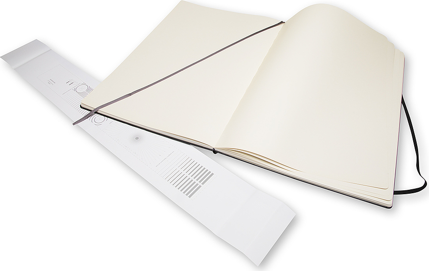 Moleskine Μπλοκ Σχεδίασης, σκληρό εξώφυλλο, A3, 96 σελίδες, 165 g/m²