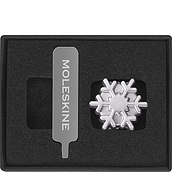 Moleskine Notebook Clip Snowflake silver