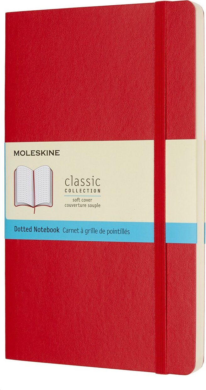 Moleskine Notes L 192 pages spotted softcover - QP623B6