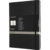 Moleskine Notizbuch XL 192 Seiten schwarz liniert harter Einband