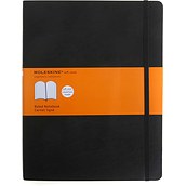 Moleskine Notizbuch XL mit weichem Einband schwarz liniert