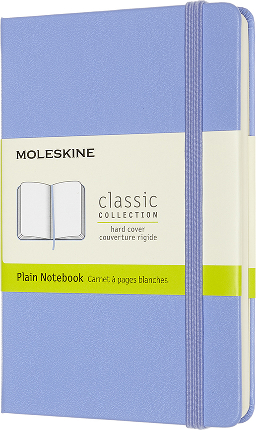 Moleskine P Carnet uni à couverture rigide, bleu clair