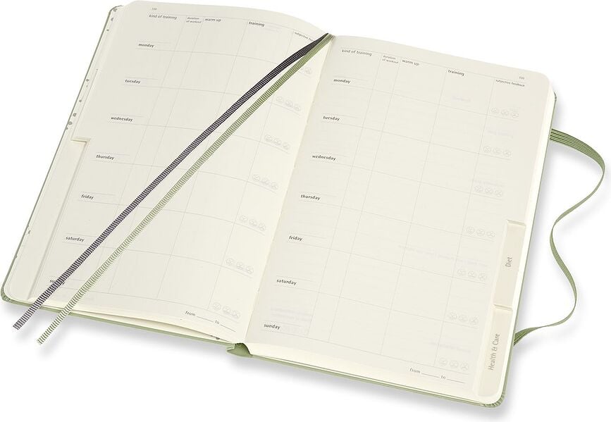 Moleskine Passion Journal Wellness Bilježnica 400 stranica