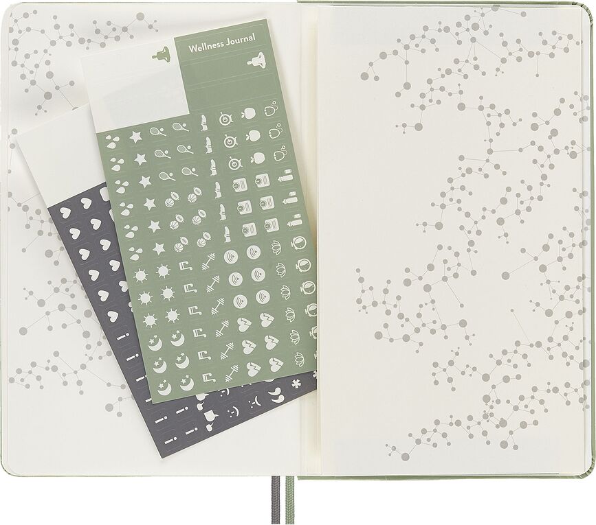 Moleskine Passion Journal Wellness Σημειωματάριο, 400 σελίδες