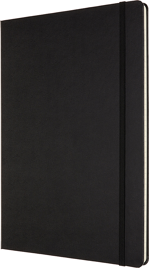 Moleskine Pro Märkmeraamatud A4 192 lehekülge mustad paelaga kõvad köited