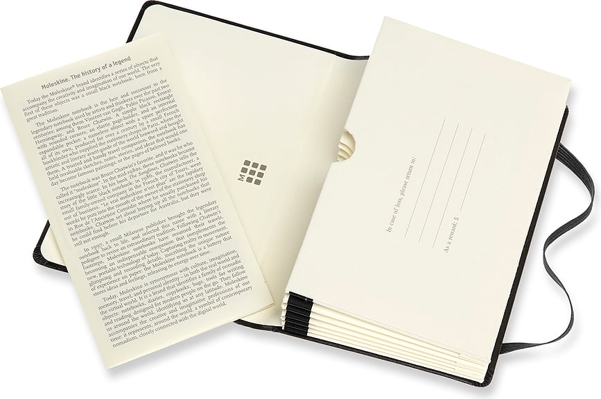 Moleskine Pro P Etui za Posjetnice s pretincima crno
