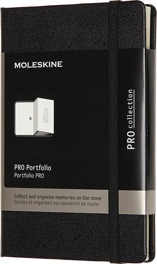 Moleskine Pro P Etui za Posjetnice s pretincima crno