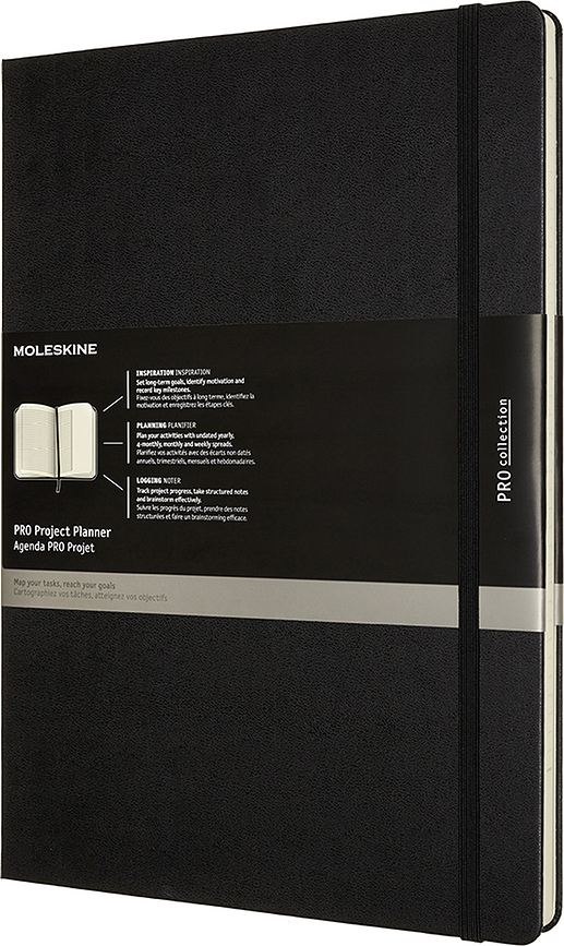 Moleskine PRO Project Planner Anteckningsbok A4