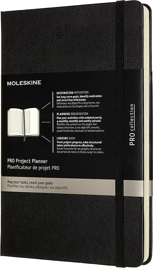 Moleskine PRO Project Planner Carnet, taille L