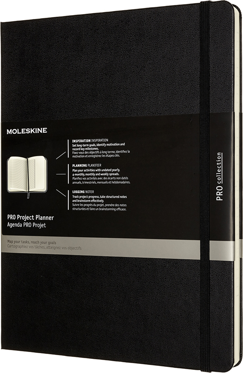 Moleskine PRO Project Planner Notizbuch XL