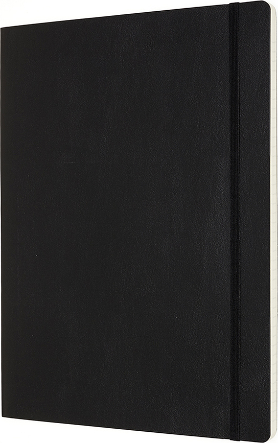 Moleskine Professional Carnet XXL ligné, 192 pages, couverture souple, noir