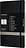 Moleskine Professional Liniertes Notizbuch L 192 Seiten schwarz weicher Einband