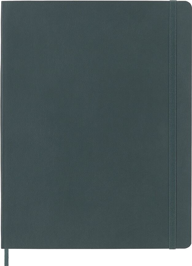 Moleskine Professional Märkmeraamatud XL 192 lehekülge mustad paelaga pehmed köited