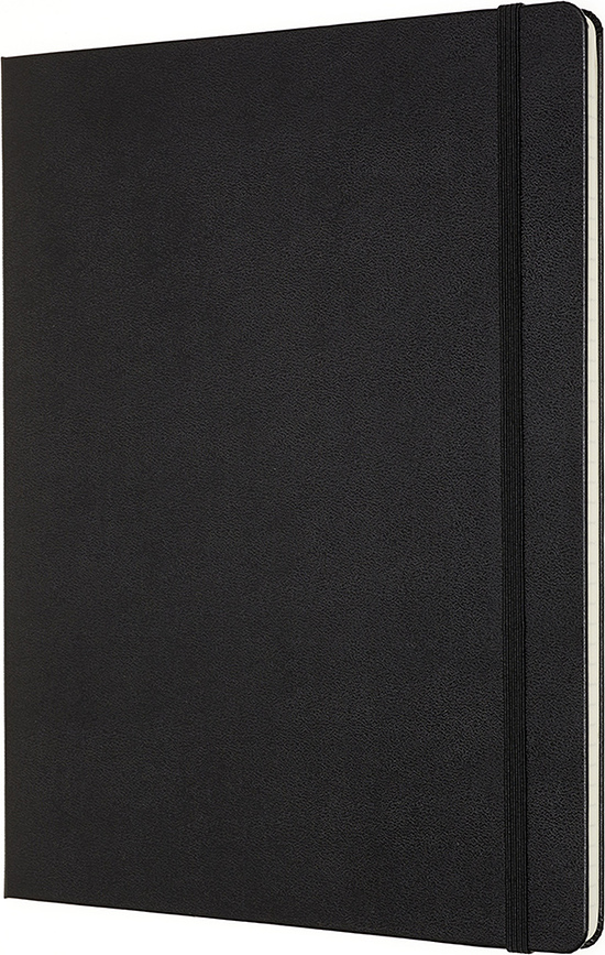 Moleskine Professional Märkmeraamatud XXL 192 lehte mustad paelaga kõvad köited