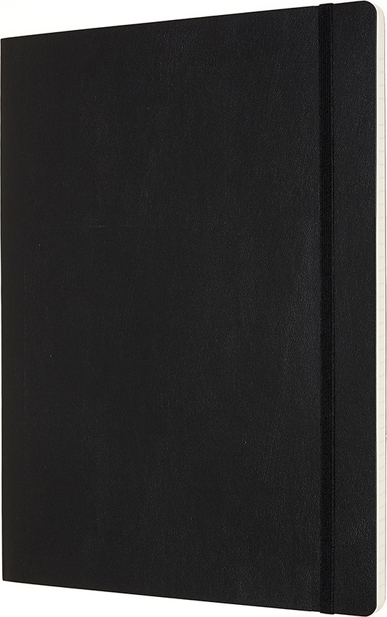 Moleskine Professional Märkmeraamatud XXL 192 lehte mustad paelaga pehmed köited