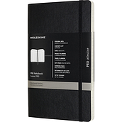 Moleskine Professional Notizbuch L 192 Seiten schwarz liniert weicher Einband