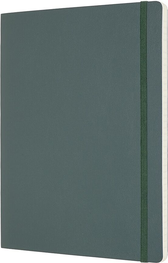 Moleskine Professional XL Zvezek črtast, 192 strani, zelen, mehka vezava