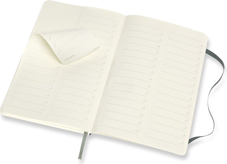 Moleskine Professional Beležnica črtasta, mehka vezava, L, 192 strani, črna