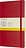 Moleskine Rutad Anteckningsbok L, 192 sidor, röd, mjuk pärm