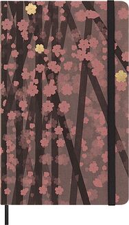 Moleskine Sakura Märkmeraamatud L roosa-pruun paelaga piiratud väljaanded