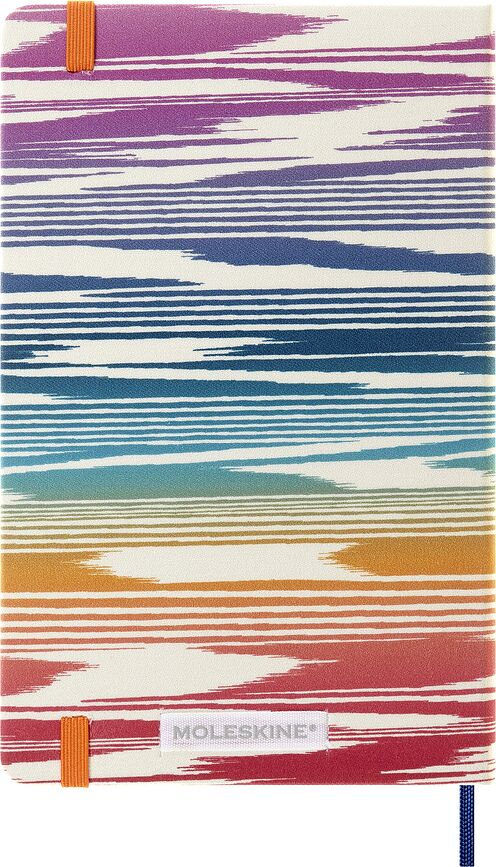 Moleskine Sakura Missoni Flame L Σημειωματάριο, ριγέ, περιορισμένης έκδοσης