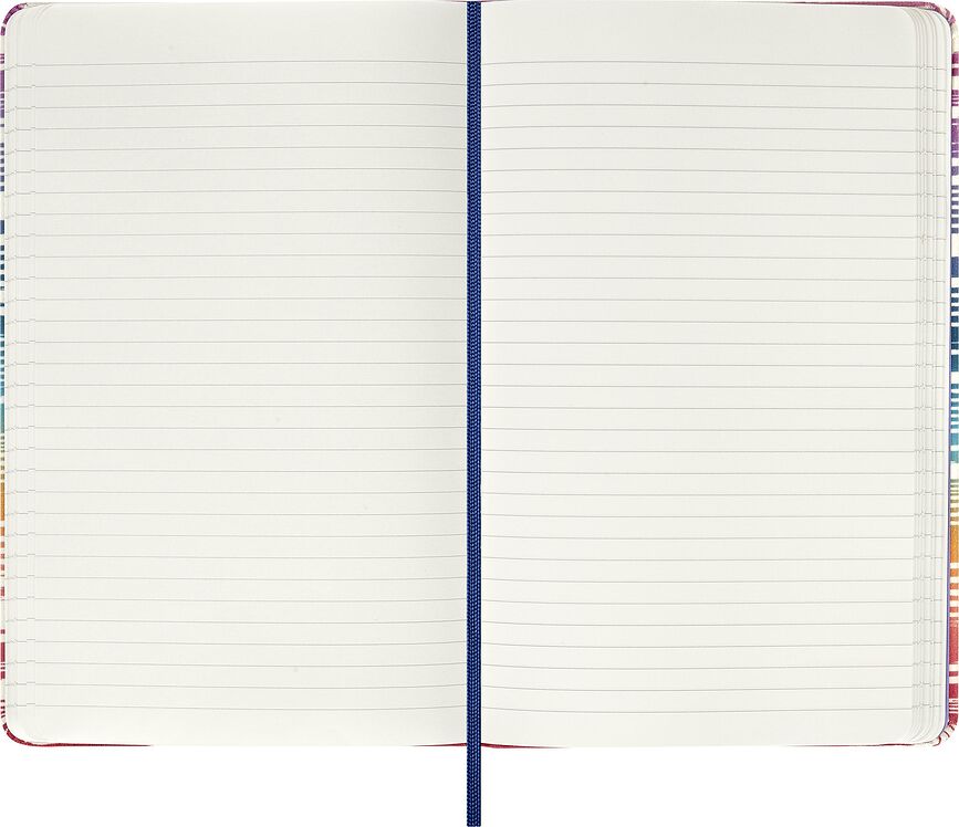 Moleskine Sakura Missoni Flame L Σημειωματάριο, ριγέ, περιορισμένης έκδοσης