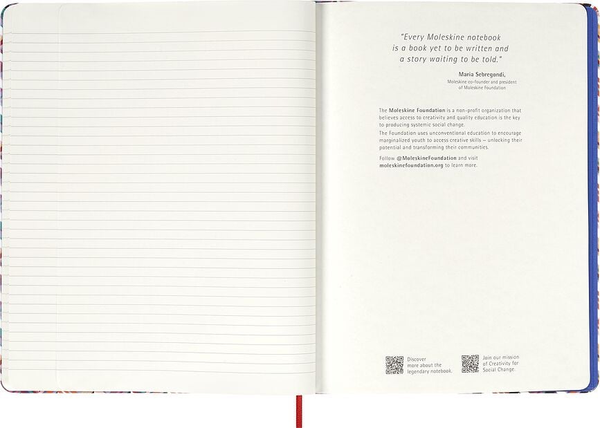Moleskine Sakura Missoni Zigzag Bilježnica na crte XL limitirano izdanje