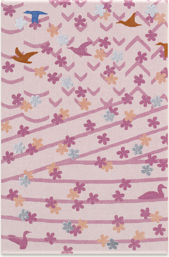 Moleskine Sakura Zvezki, omejena izdaja, v darilni škatli, L, prazni in črtasti, 2 kosa