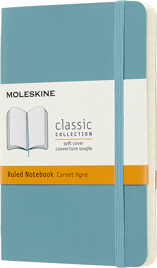 Moleskine Σημειωματάριο, μαλακό εξώφυλλο, ριγέ, Μέγεθος P