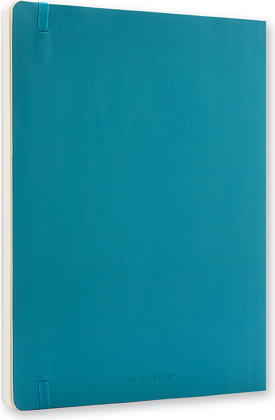 Moleskine Σημειωματάριο L ριγέ, με μαλακό εξώφυλλο, 192 σελίδες, κόκκινο