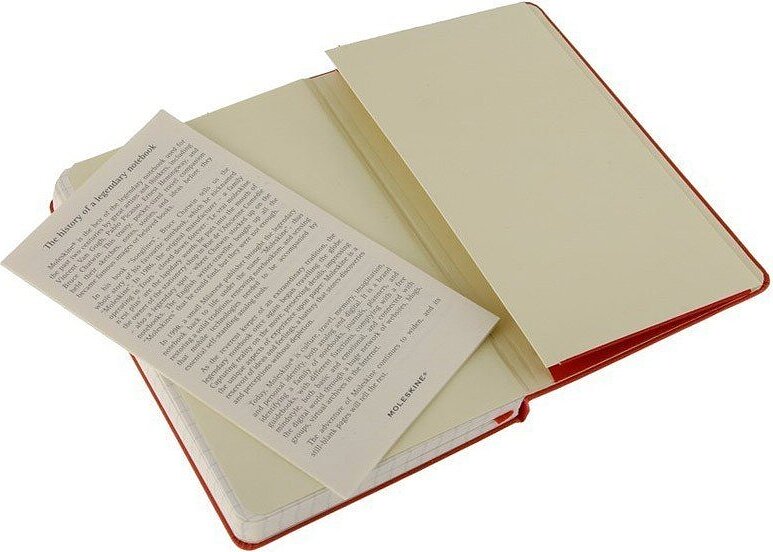 Moleskine P Σημειωματάριο ριγέ, σκληρό εξώφυλλο, κίτρινο