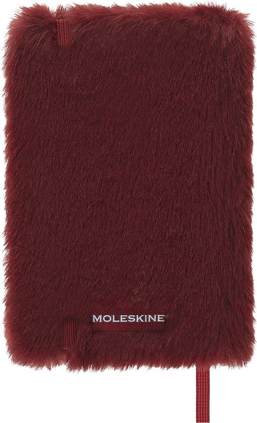 Moleskine XS Σημειωματάριο λευκό, γούνινο, κρεμ, σε συσκευασία δώρου