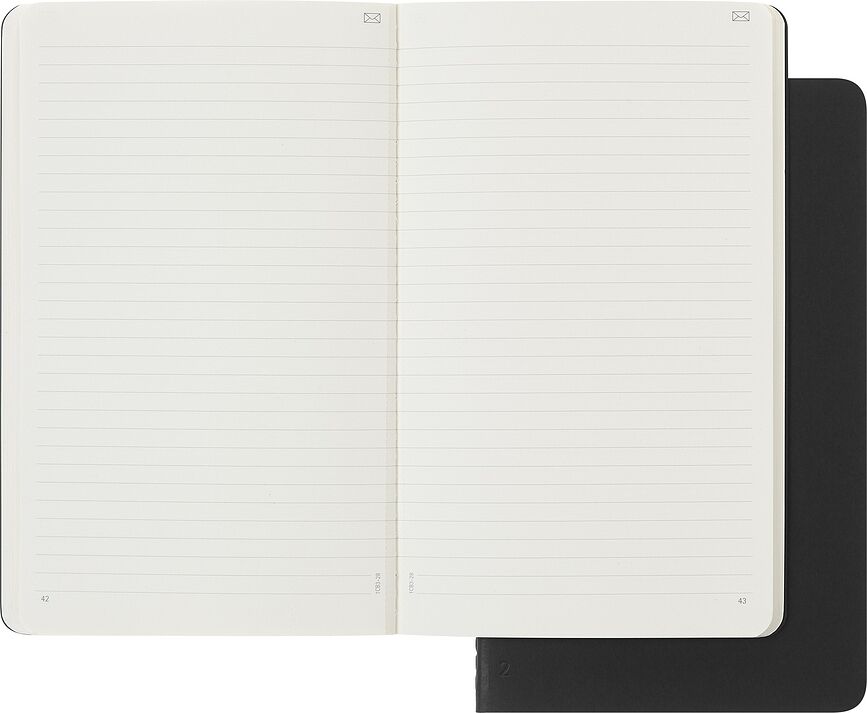 Moleskine Smart Cahier L Beležnice črtaste, 2 kosa