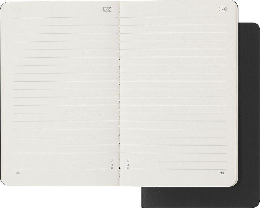 Moleskine Smart Cahier P Cahiers lignés, Lot de 2