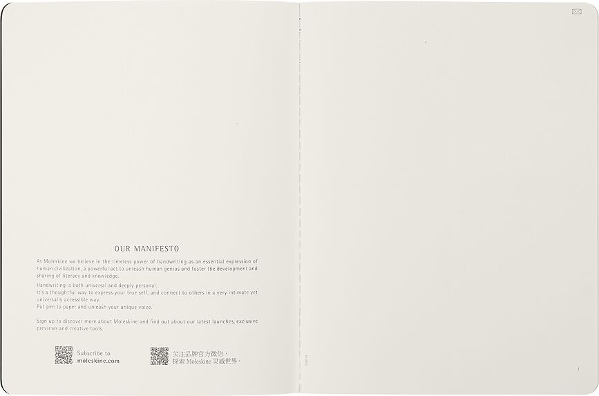 Moleskine Smart Cahier XL Bilježnice glatke 2 kom.