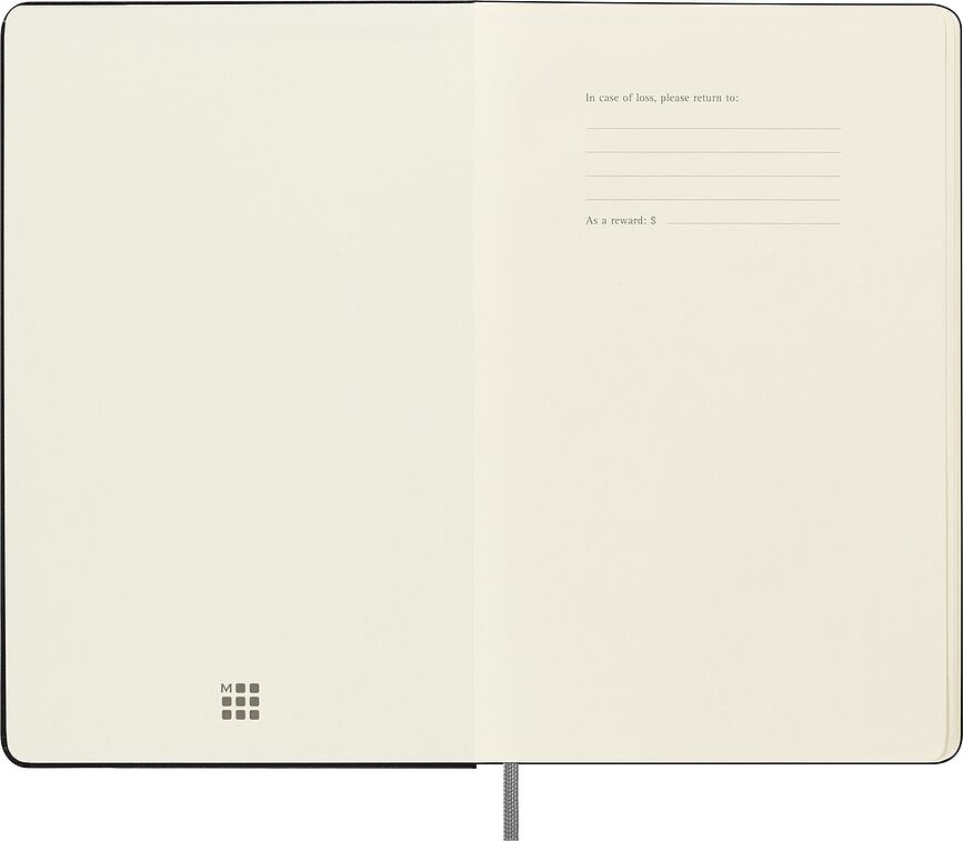 Moleskine Smart L Zvezek črtast, trda vezava