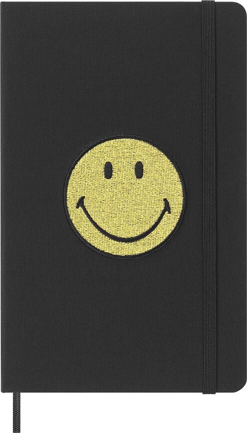 Moleskine Smiley Märkmeraamatud L paelaga kinkekarbis