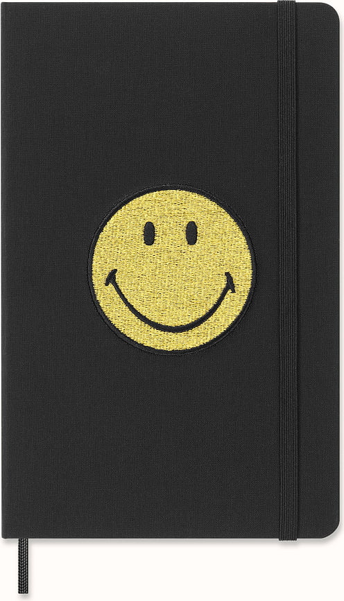 Moleskine Smiley Märkmeraamatud L paelaga