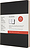 Moleskine Subject Cahier XL anteckningsböcker, 160 sidor, svart och röd, mjuk pärm, 2-pack
