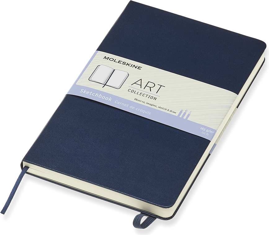 Moleskine Τετράδιο Σχεδίου L, 104 σελίδες, 165 g/m², σκληρό εξώφυλλο