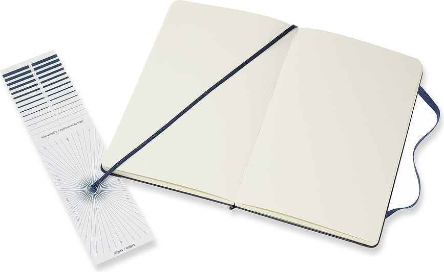 Moleskine Τετράδιο Σχεδίου L, 104 σελίδες, 165 g/m², σκληρό εξώφυλλο