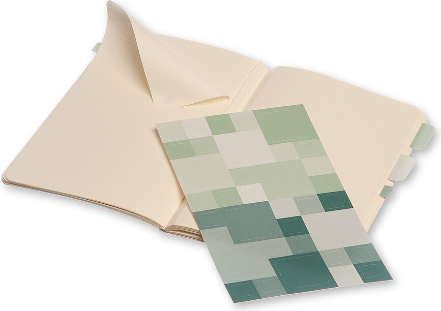 Moleskine Volant P Τετράδια χωρίς γραμμές, πορτοκαλί, γαλάζιο, 2 τμχ