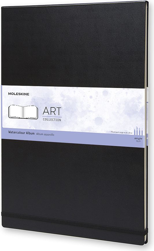 Moleskine Watercolor Akvarelli album A3 60 lehte 200 g/m² kõva köide