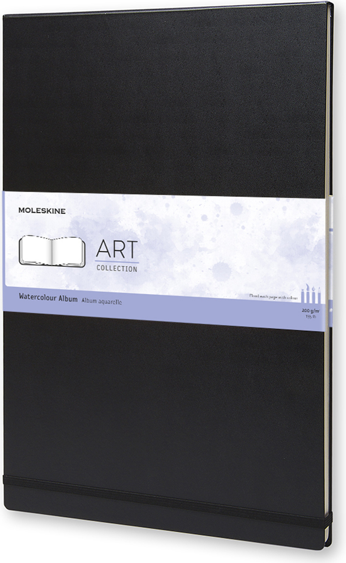 Moleskine Watercolor Aquarell-Skizzenbuch A3 60 Seiten 200 g/m² harter Einband