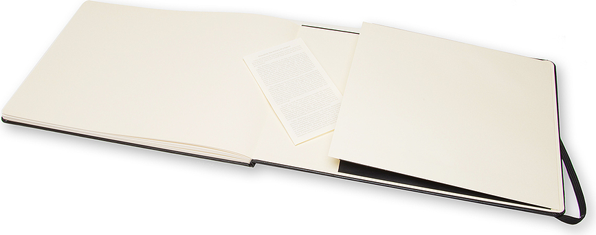 Moleskine Watercolor Carnet d'aquarelle à couverture rigide, A4, 60 pages, 200 g/m²