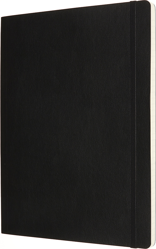 Moleskine XL Carnet à Couverture Souple, 192 pages, noir, ligné et uni