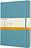 Moleskine XL Linjerad Anteckningsbok, reef blue, hård pärm