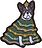 Moleskine Xmas Gestickte Klebeflicken für Notizbuch Hund