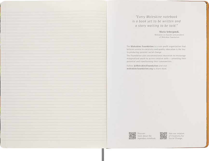 Moleskine Year of the Tiger Carnet A4, ligné, édition limitée