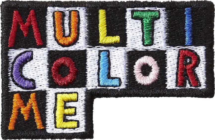 Multicolor Me Našitek za notes Moleskine, večbarven